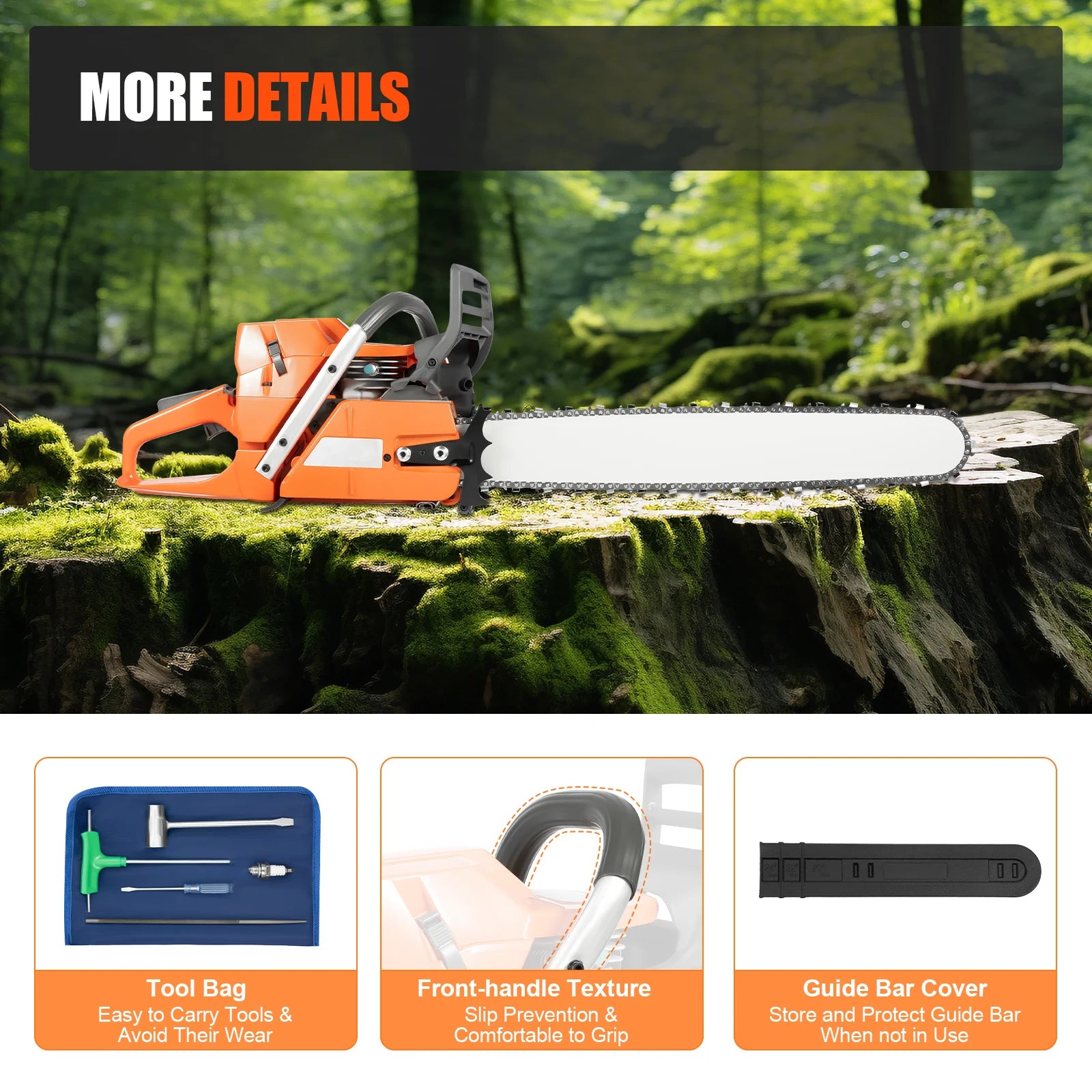 24 inch Gasoline Powered  Chain Saw