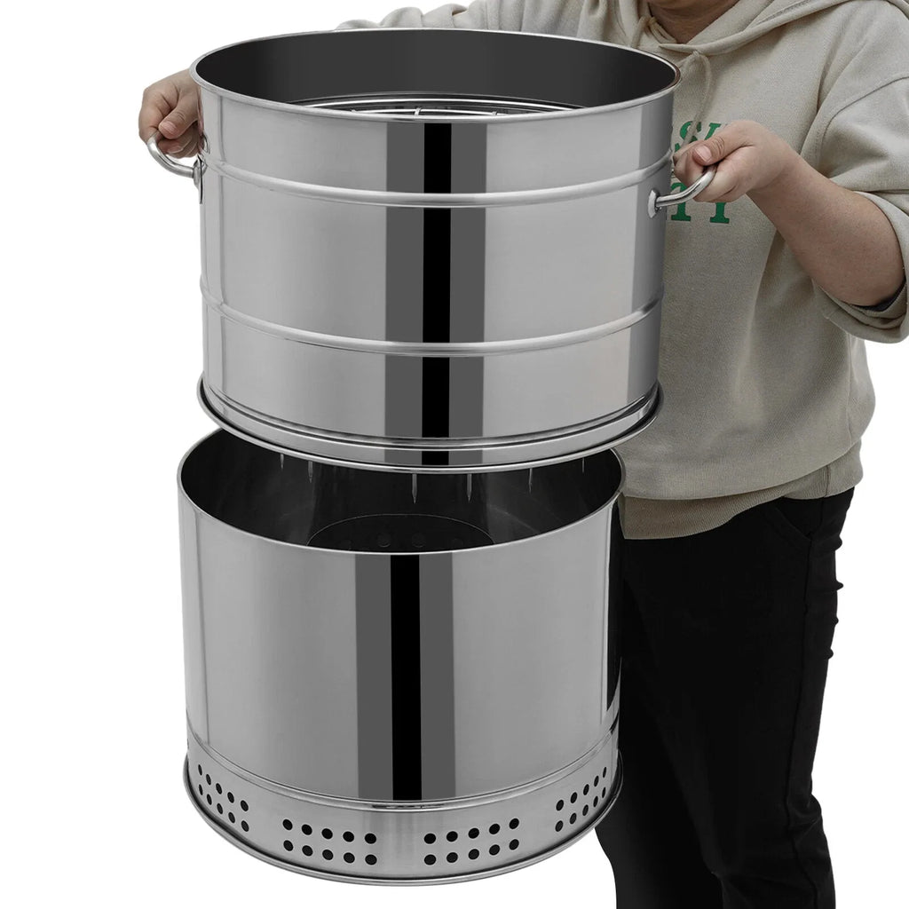 Stainless Steel Charcoal Grill
