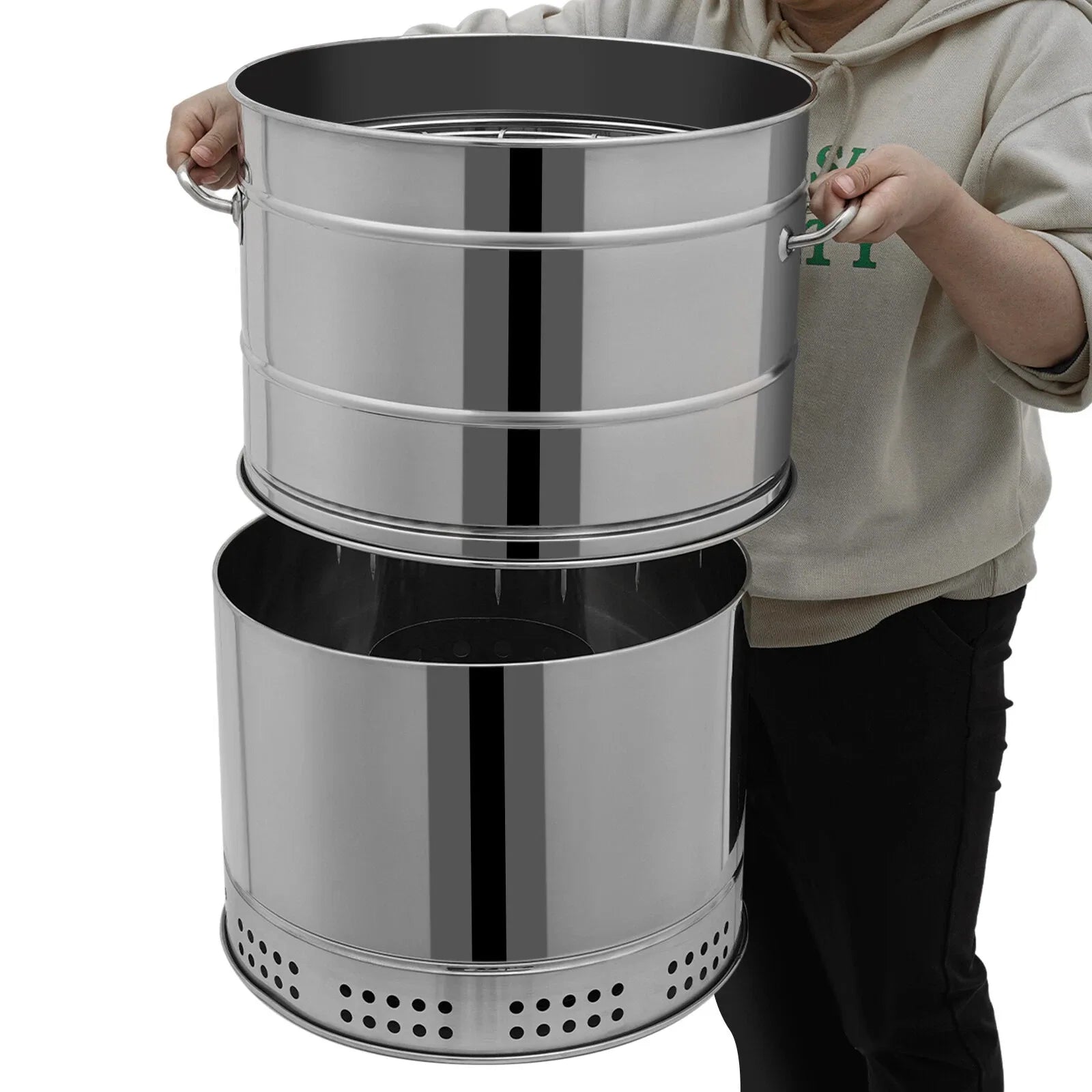 Stainless Steel Charcoal Grill