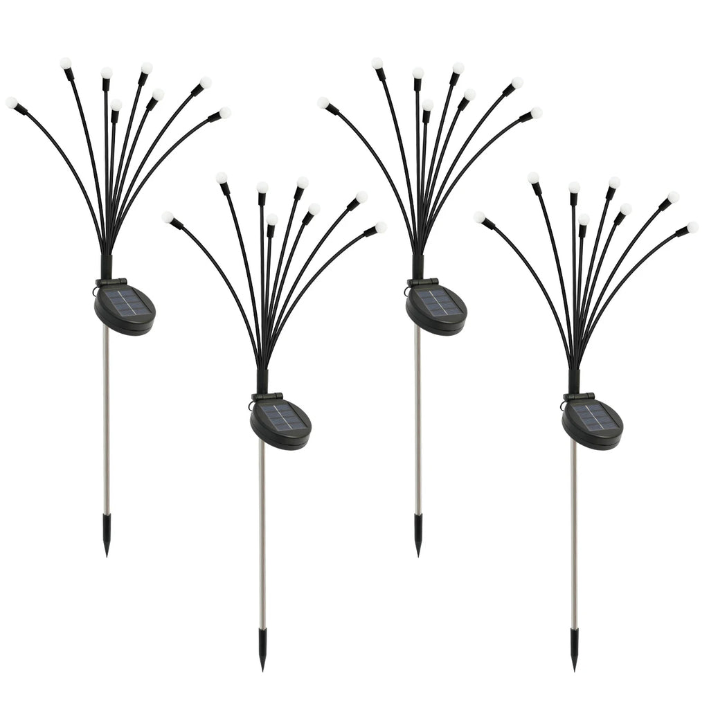 8-Head Solar Firefly Lights