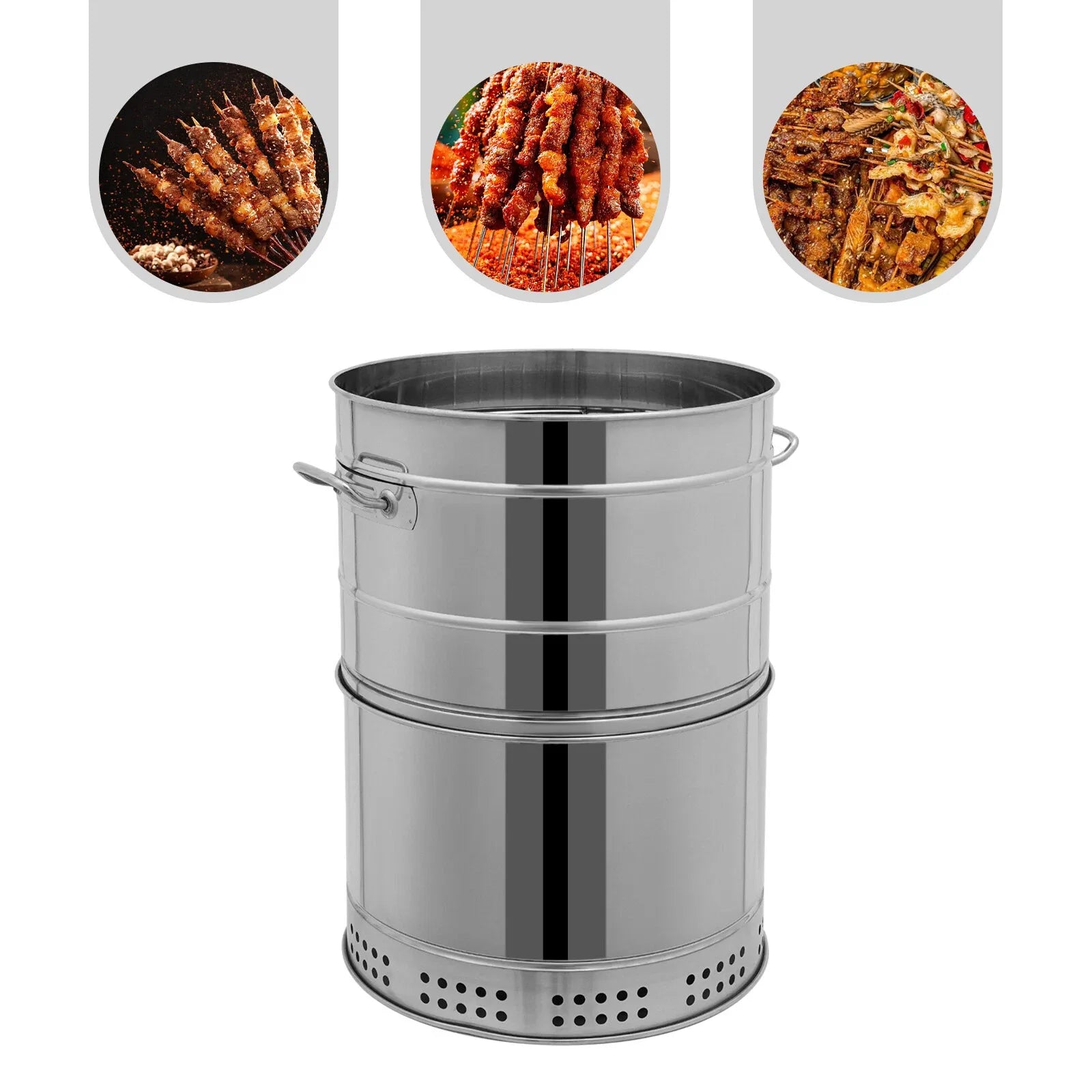 Stainless Steel Charcoal Grill