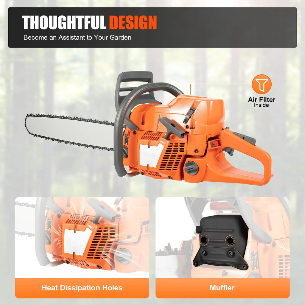24 inch Gasoline Powered  Chain Saw