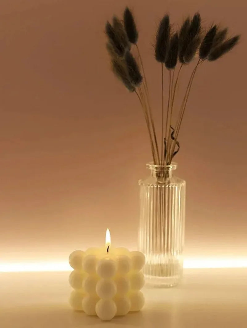 Creative Ball-Shaped Soy Wax Magic Cube Aromatherapy Candle