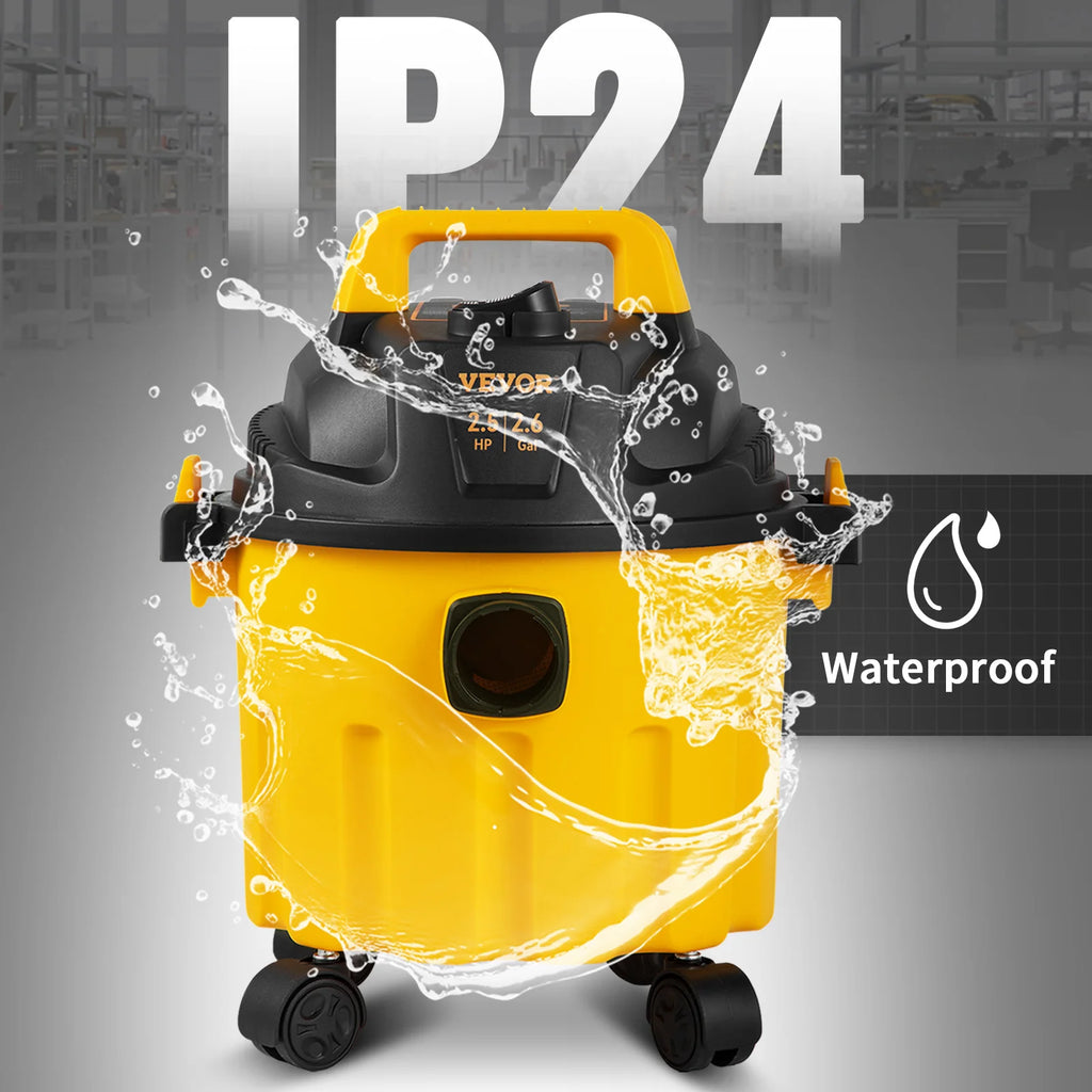 SucceBuy Wet Dry Vac 2.6 Gallon