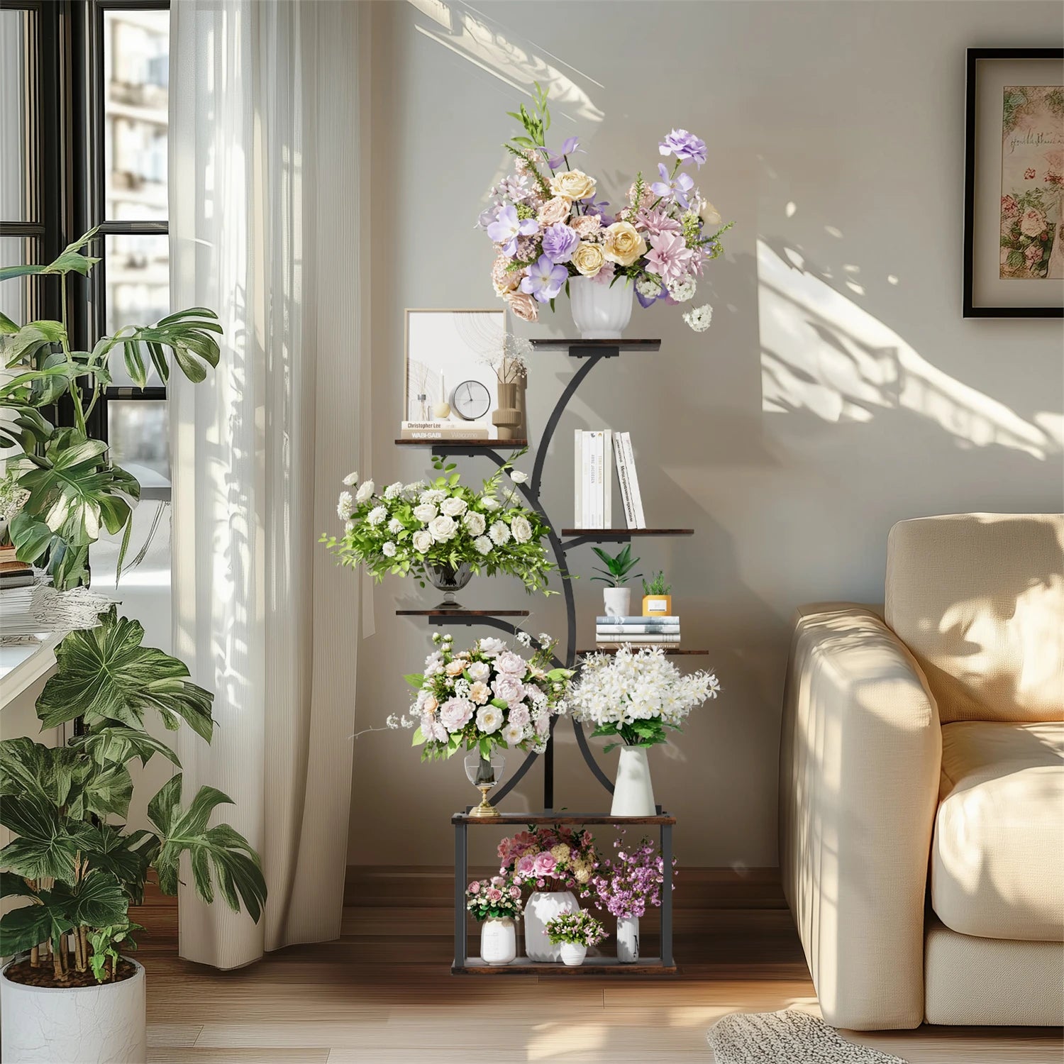 7 Tier Tree Shaped Plant Stand