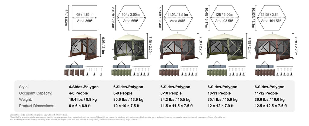Pop Up Gazebo Tent