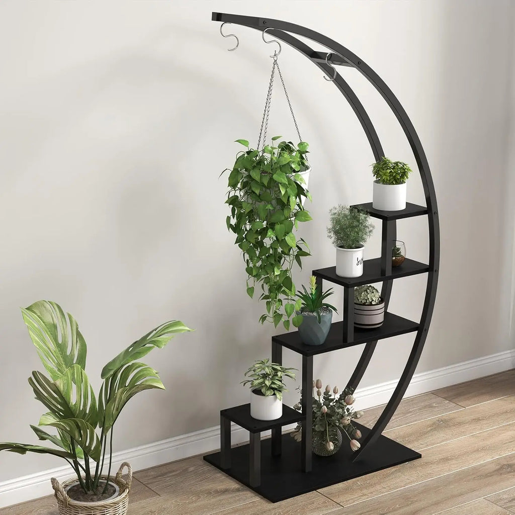 5 Tier Metal Flower Plant Stand