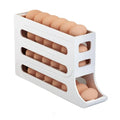 4 Layers Automatic Rolling Egg Holder Kitchen Refrigerator
