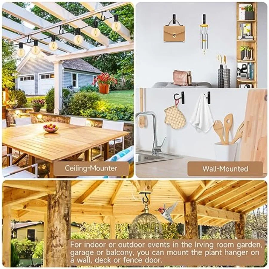 Ceiling Hooks for Hanging Plants
