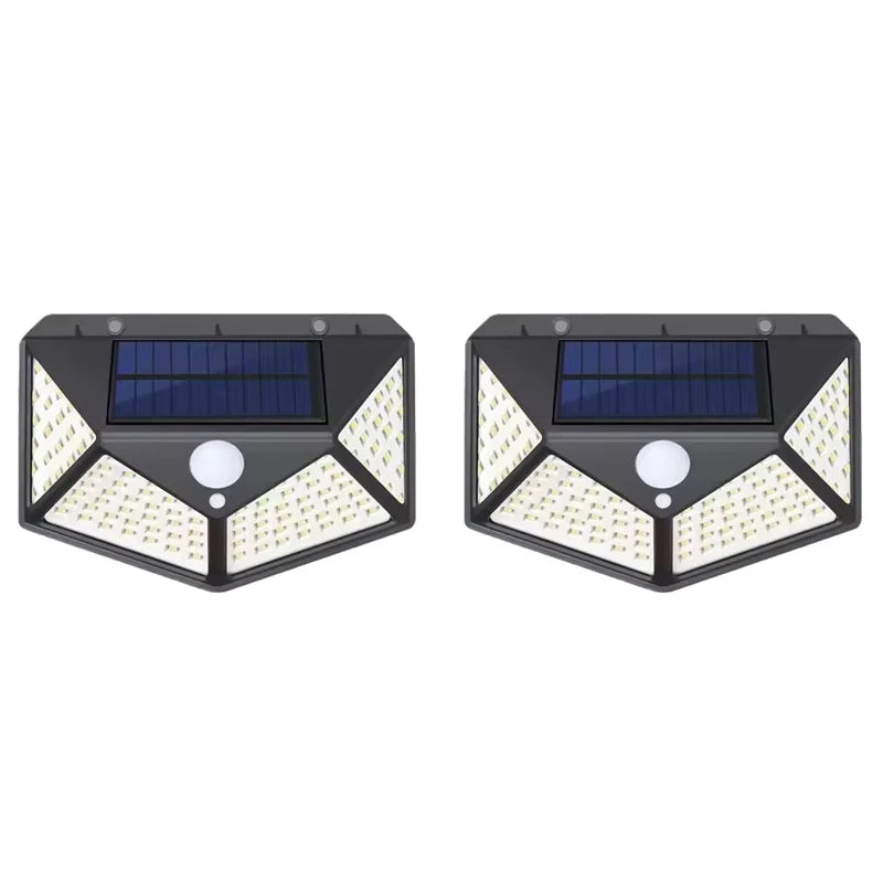 Outdoor Solar Lamp 100 LED Wall Lights
