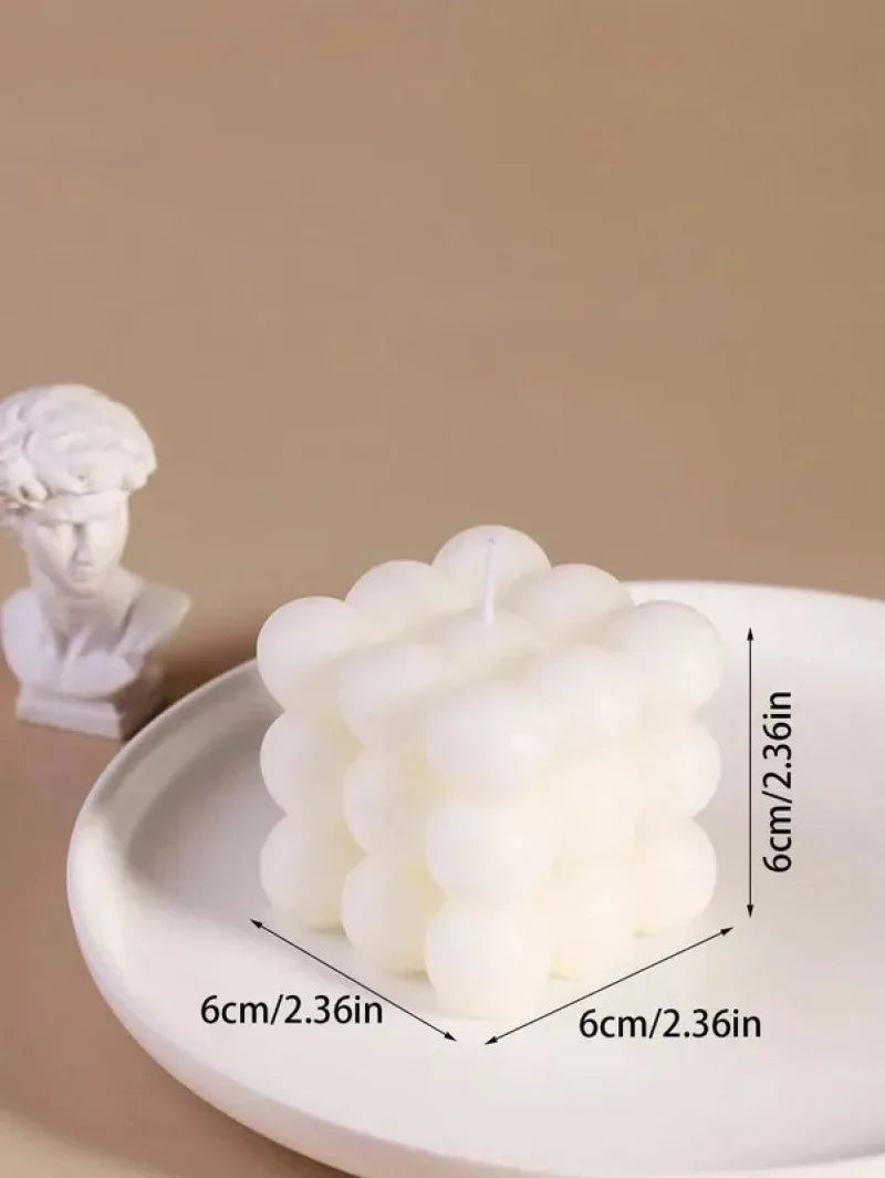 Creative Ball-Shaped Soy Wax Magic Cube Aromatherapy Candle