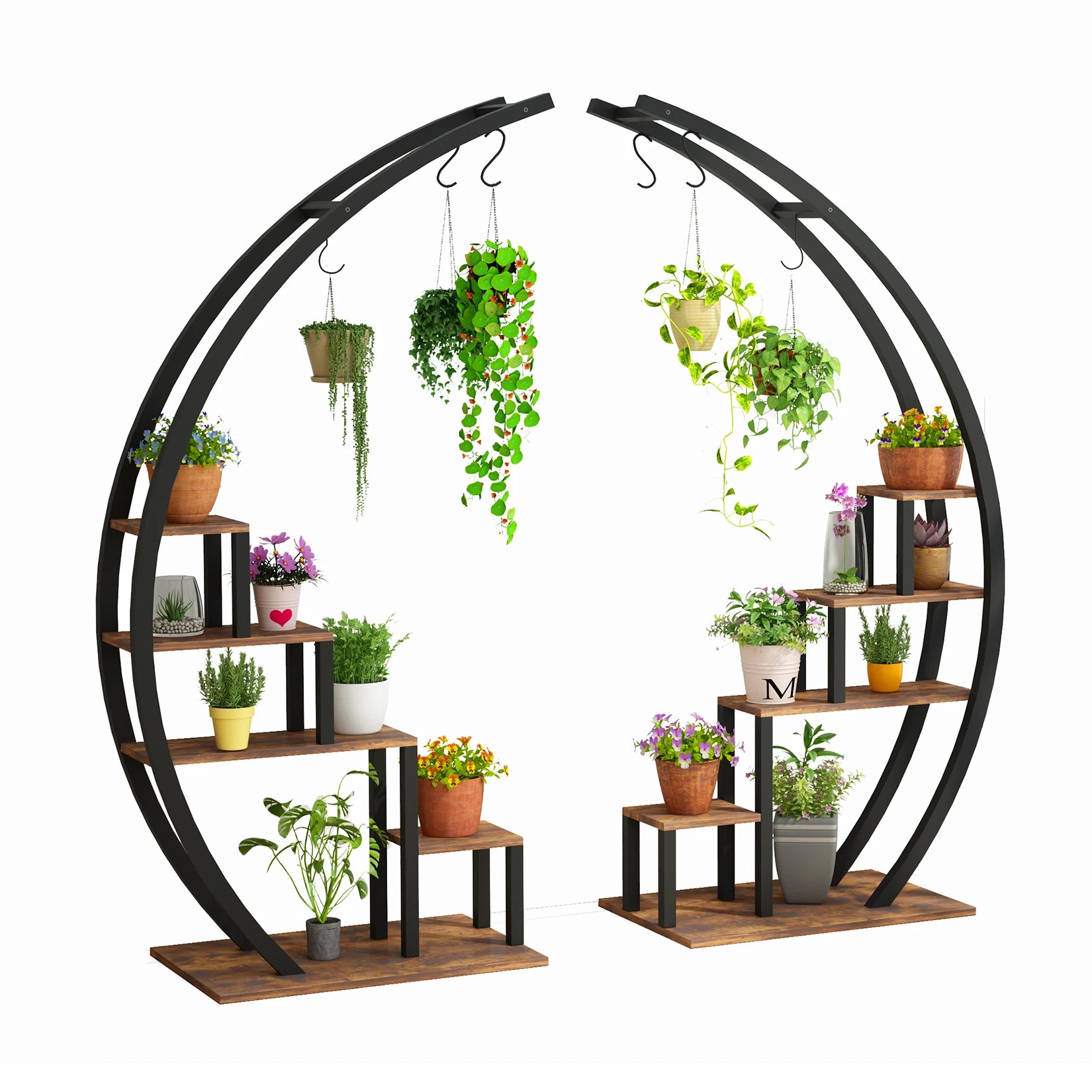 5 Tier Metal Flower Plant Stand