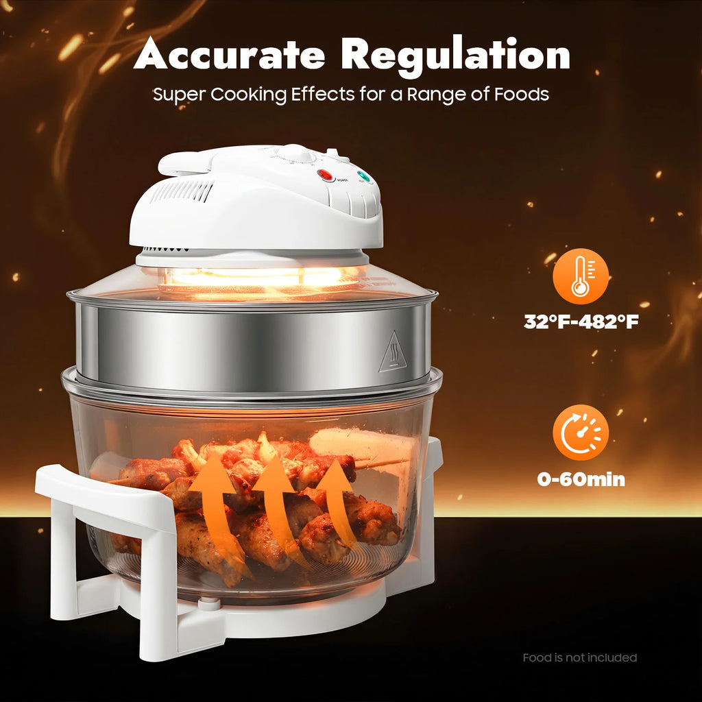 110V Qt Visual Air Fryer 1200-1400W