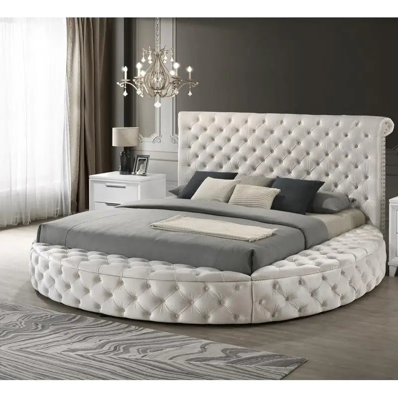 3pc Queen Size Wooden Furniture Storage Bed Set