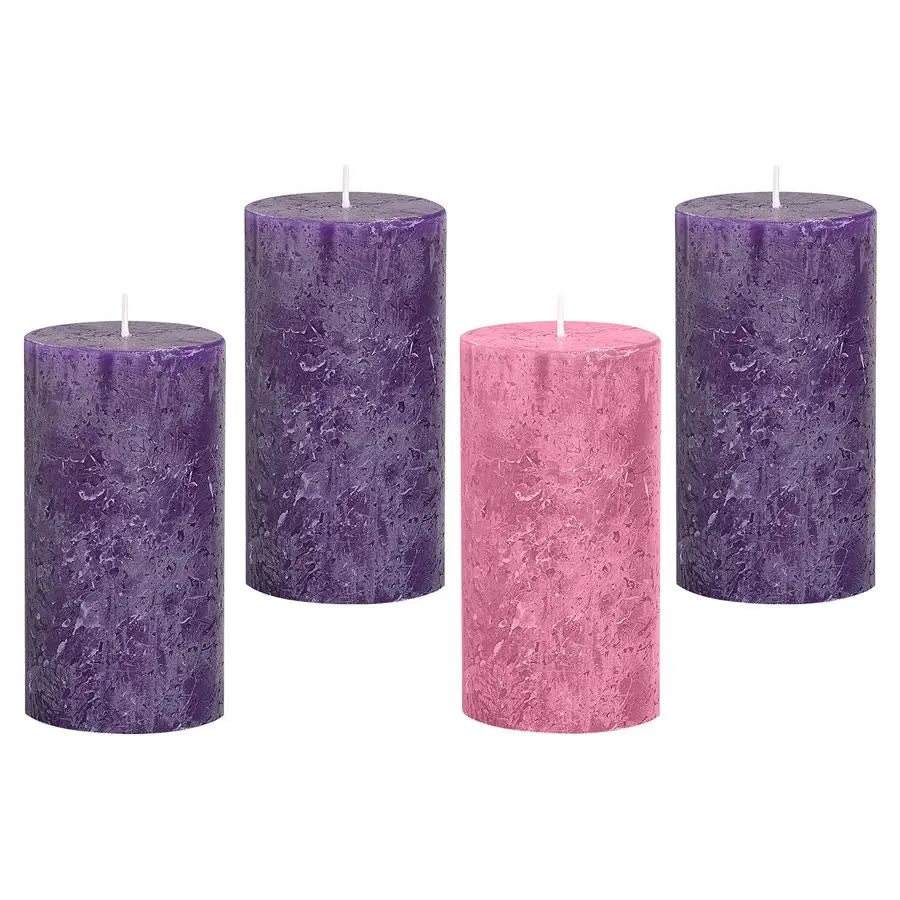 Advent Candles  Set of 4