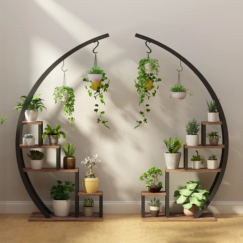 5 Tier Metal Flower Plant Stand