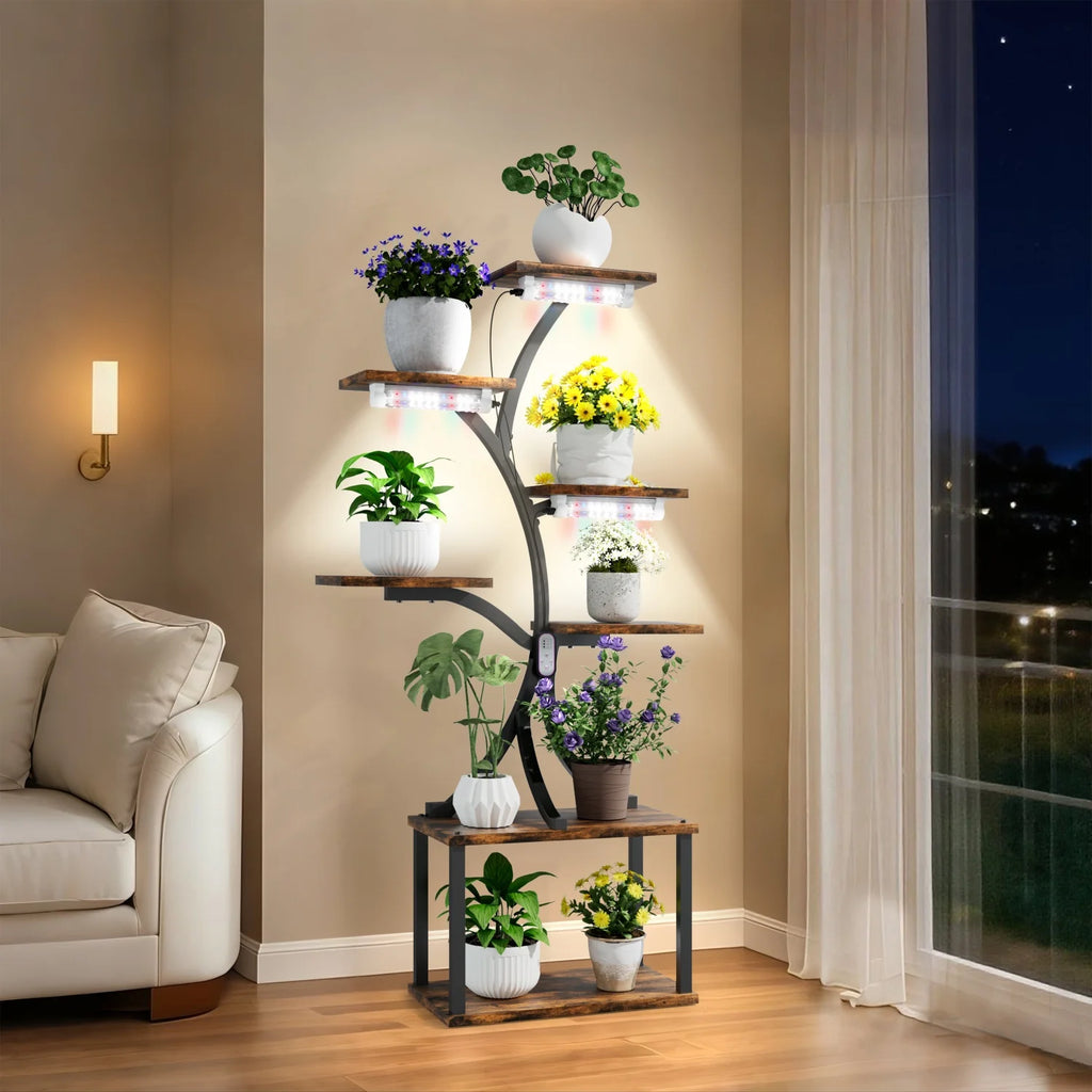 7 Tier Tree Shaped Plant Stand
