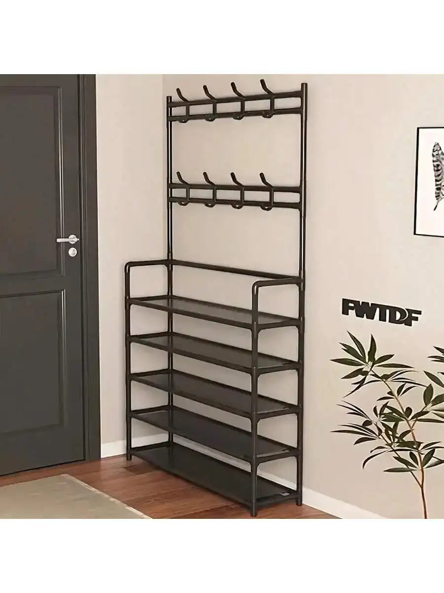 shoe storage racks, 5-tier hat racks with shelves