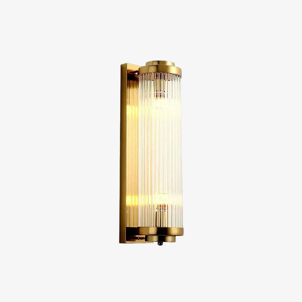 Vertical Linear Glass Wall Lamp