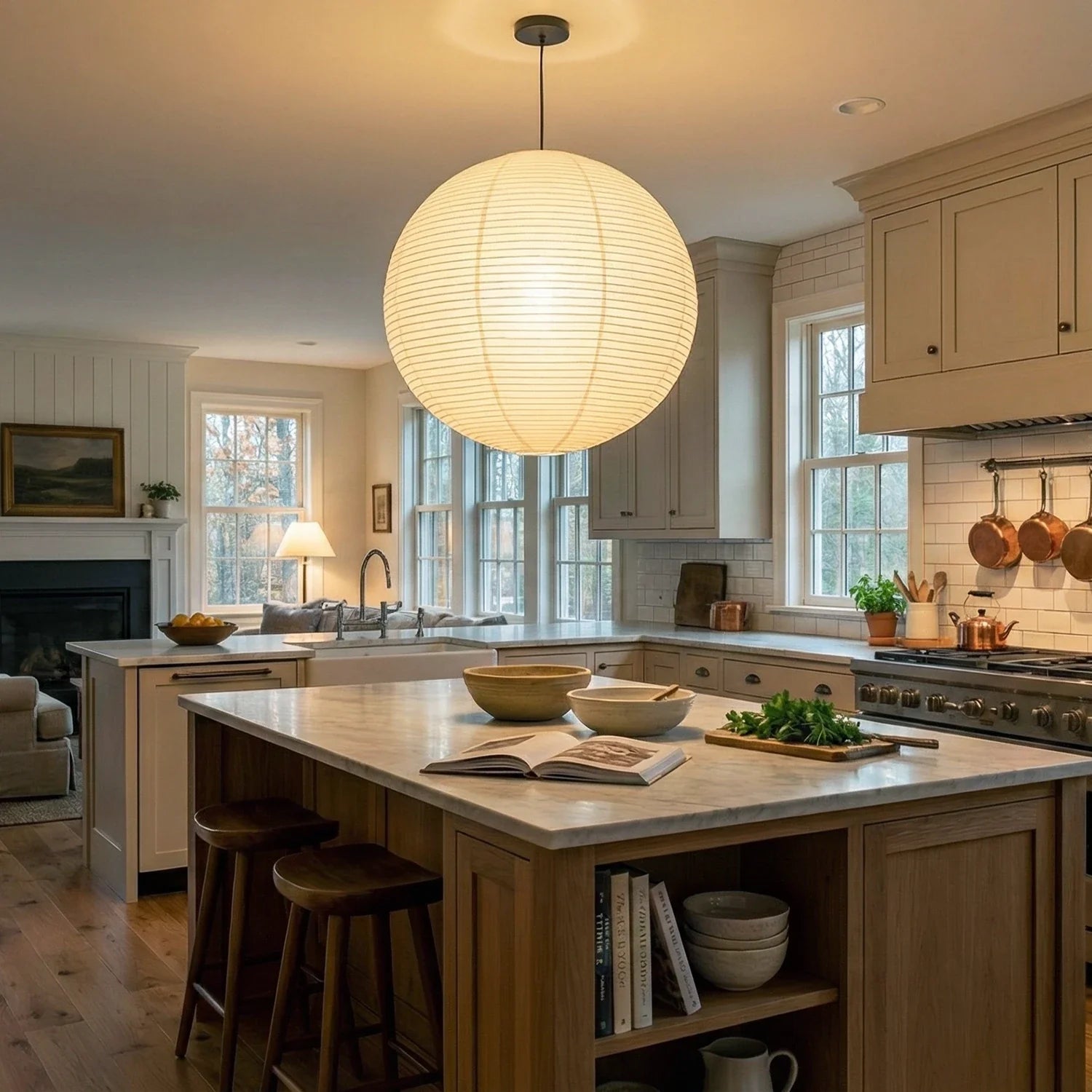 Washi Paper A Series Pendant Light