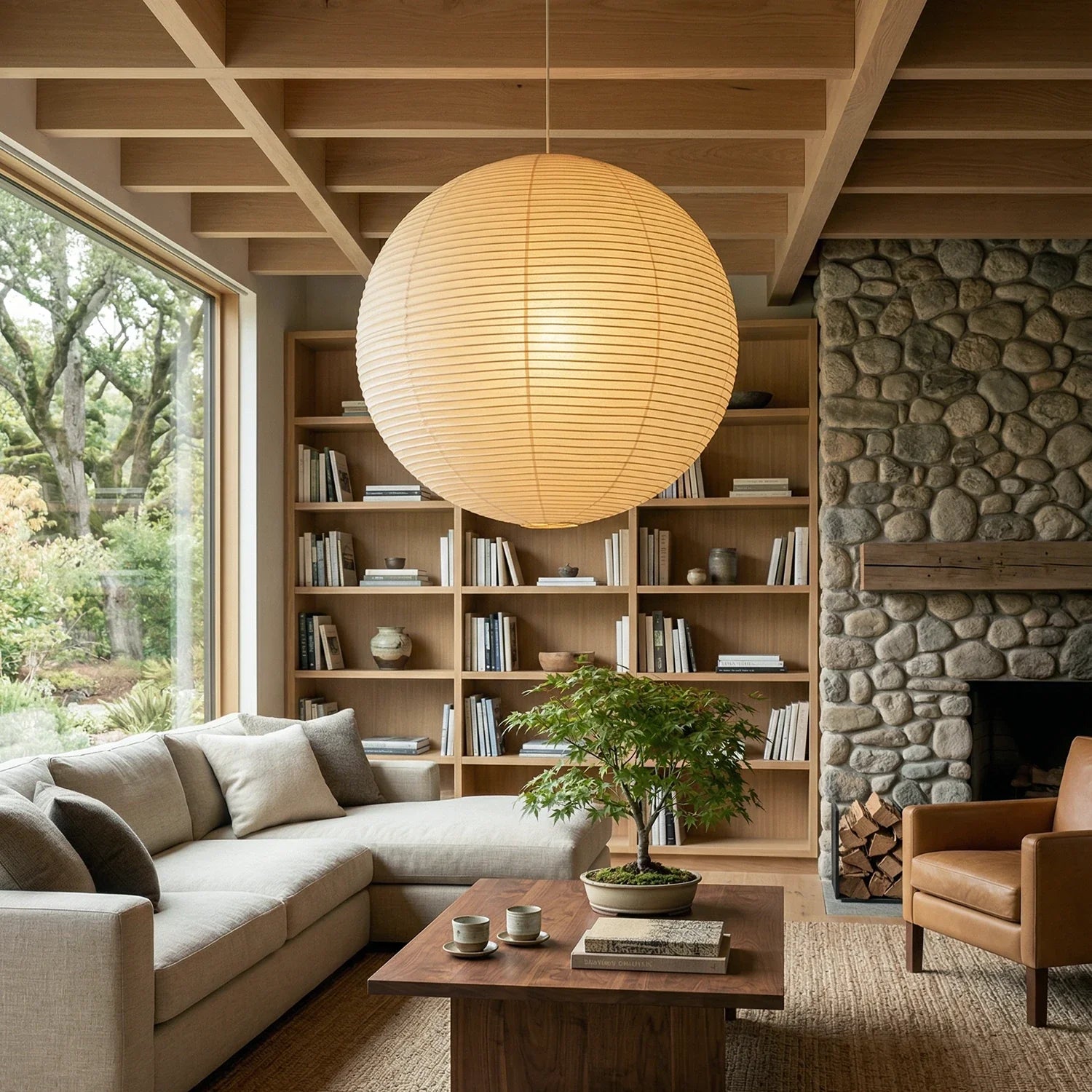 Washi Paper A Series Pendant Light