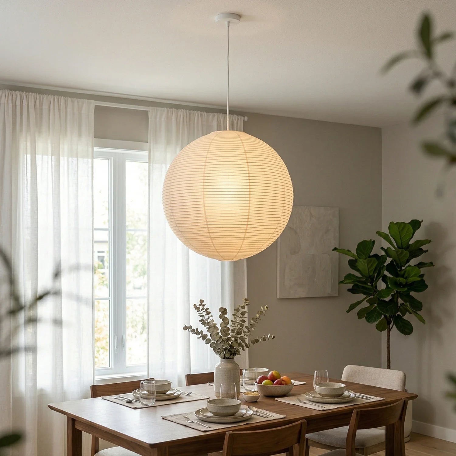 Washi Paper A Series Pendant Light