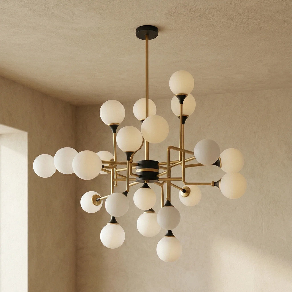 Waterfall Glass Raindrop Chandelier