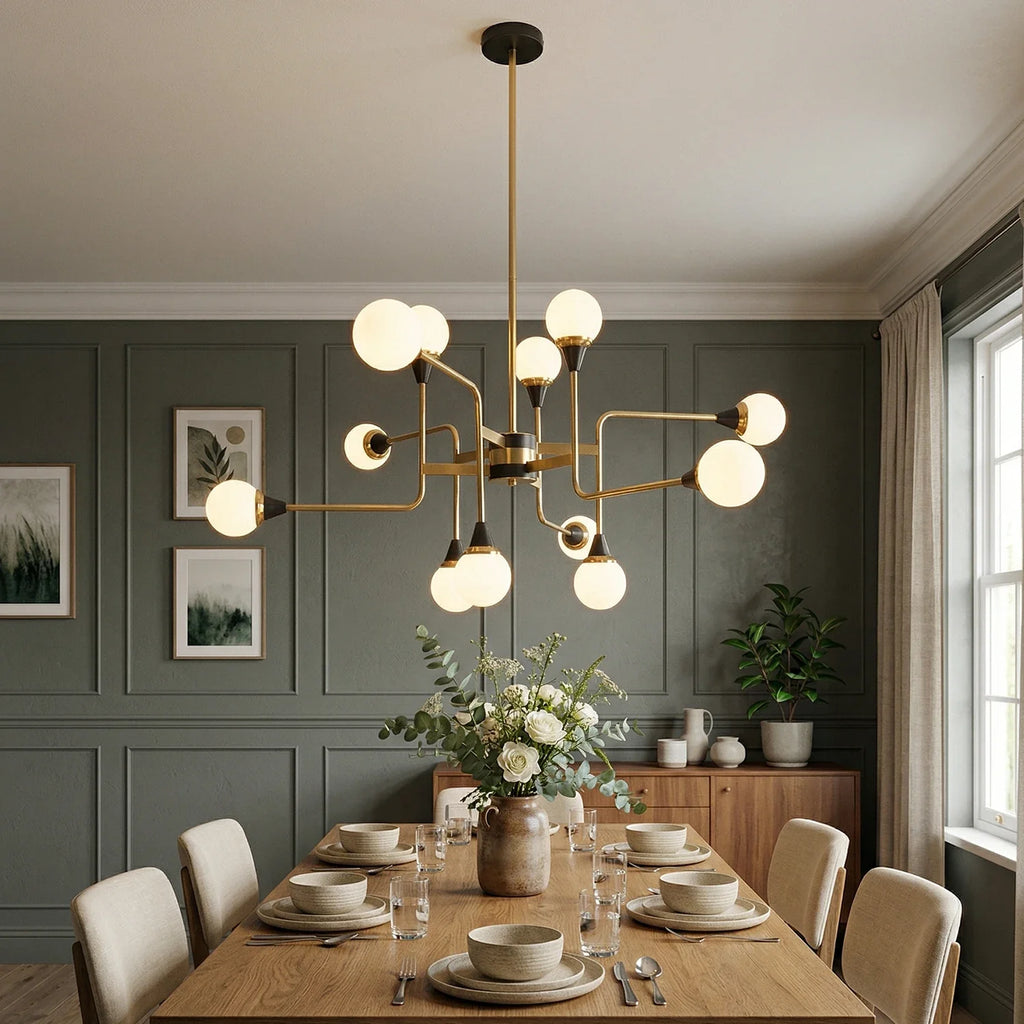 Waterfall Glass Raindrop Chandelier