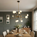 Waterfall Glass Raindrop Chandelier