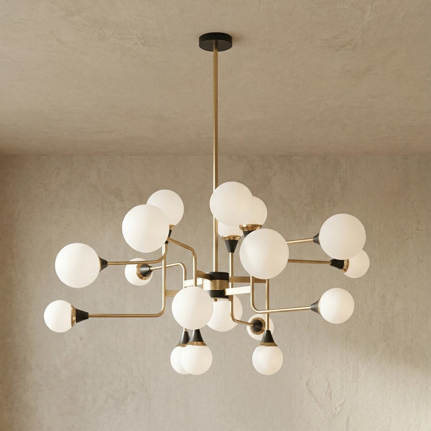 Waterfall Glass Raindrop Chandelier