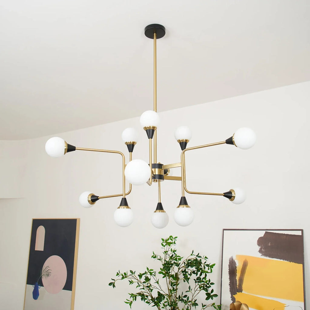 Waterfall Glass Raindrop Chandelier