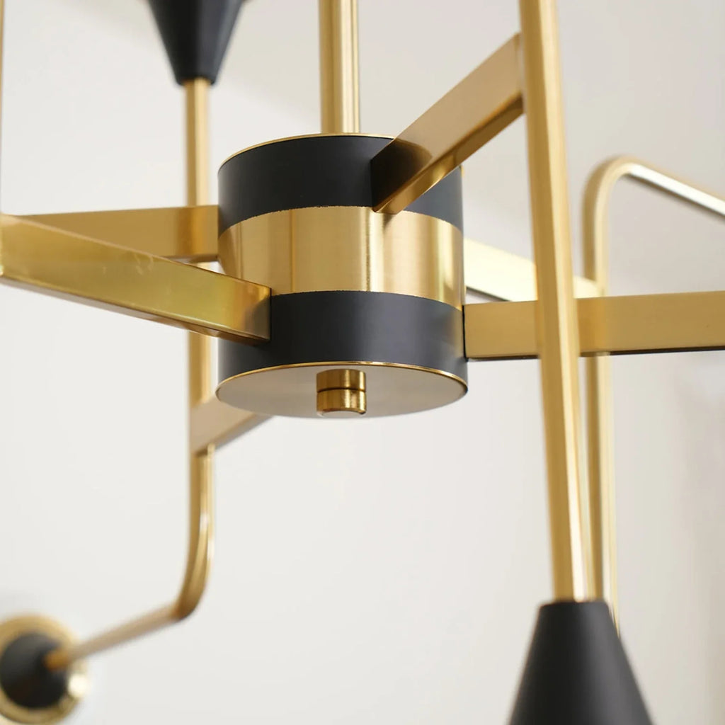 Waterfall Glass Raindrop Chandelier