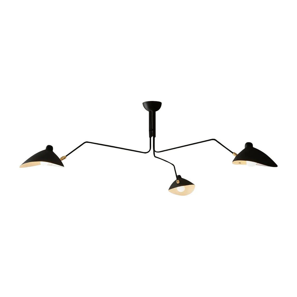 Spider-Arm Rotation Duckbill Ceiling Light