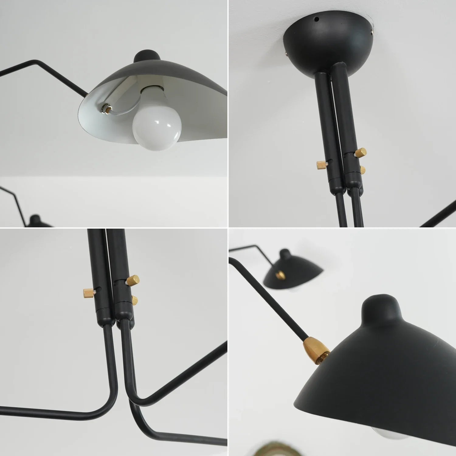 Spider-Arm Rotation Duckbill Ceiling Light