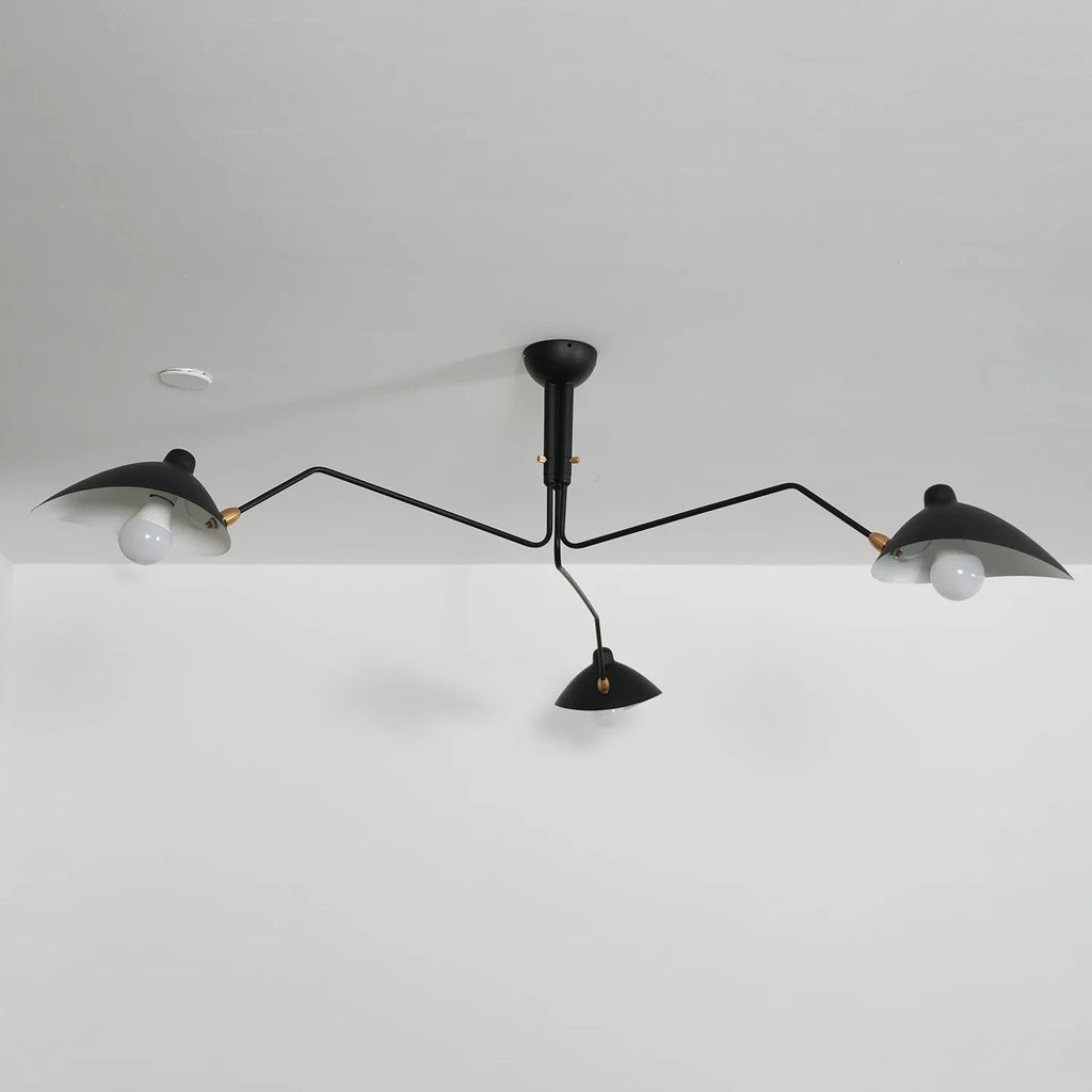 Spider-Arm Rotation Duckbill Ceiling Light