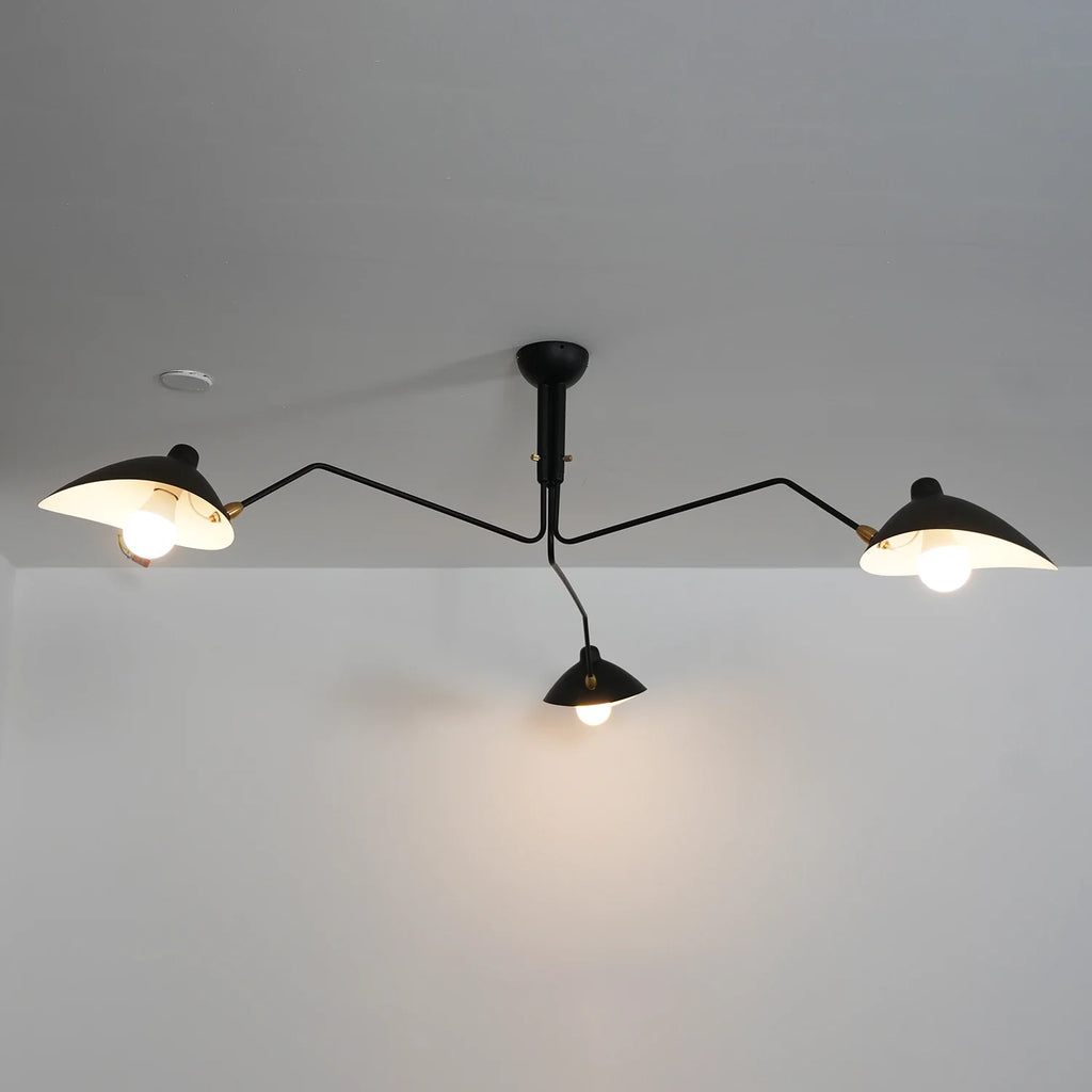 Spider-Arm Rotation Duckbill Ceiling Light