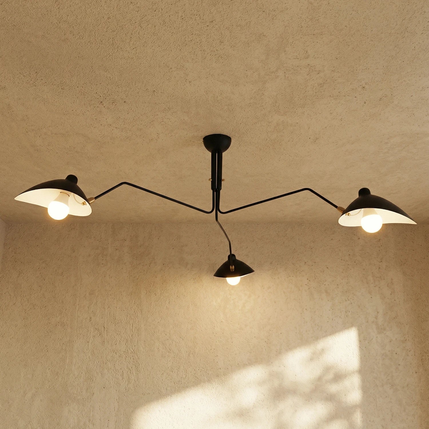 Spider-Arm Rotation Duckbill Ceiling Light