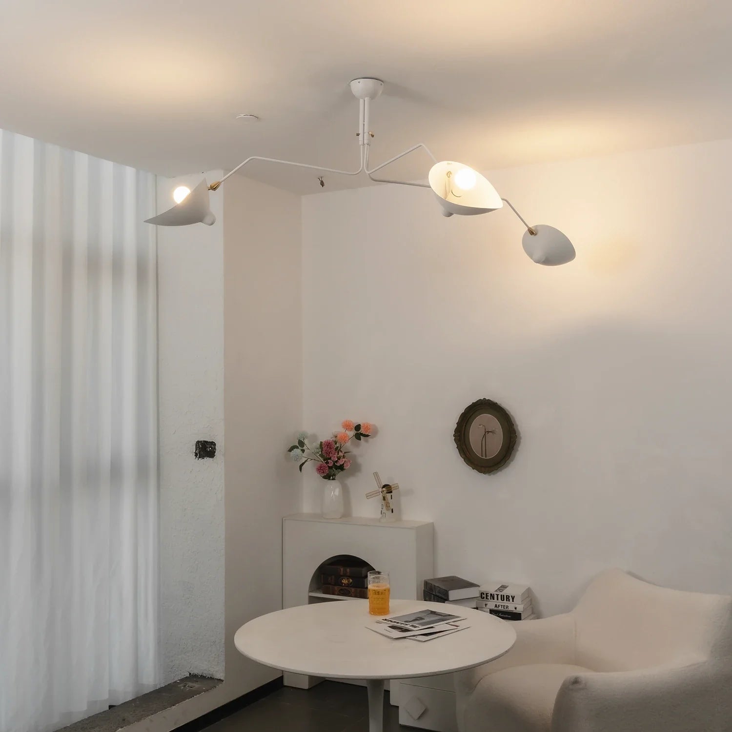 Spider-Arm Rotation Duckbill Ceiling Light