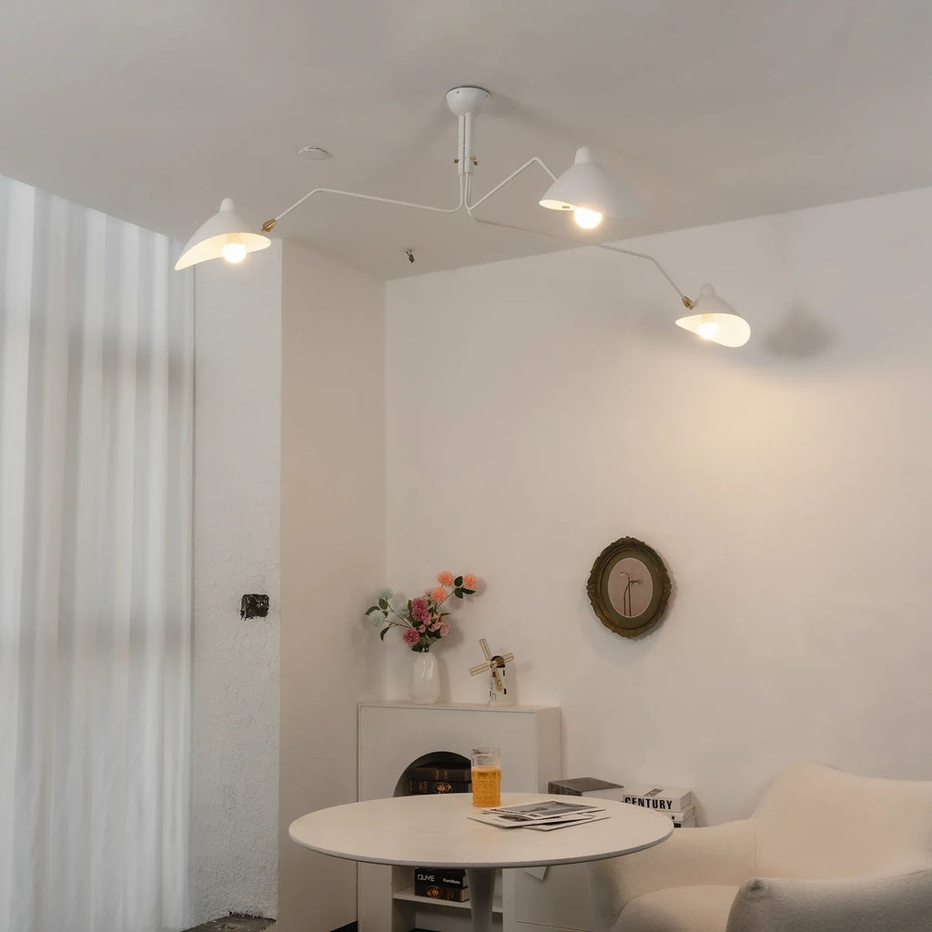 Spider-Arm Rotation Duckbill Ceiling Light