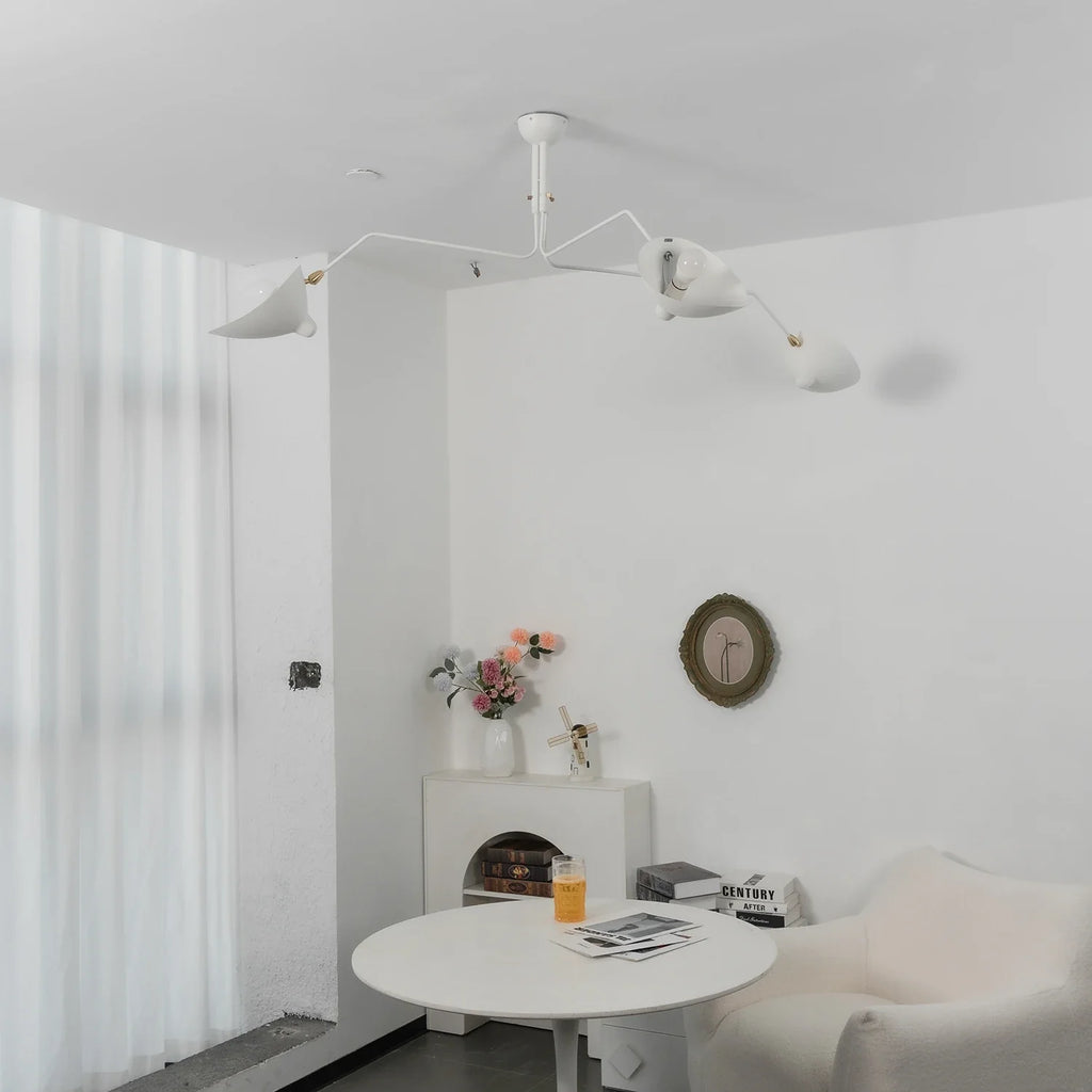 Spider-Arm Rotation Duckbill Ceiling Light