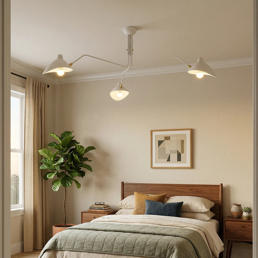 Spider-Arm Rotation Duckbill Ceiling Light