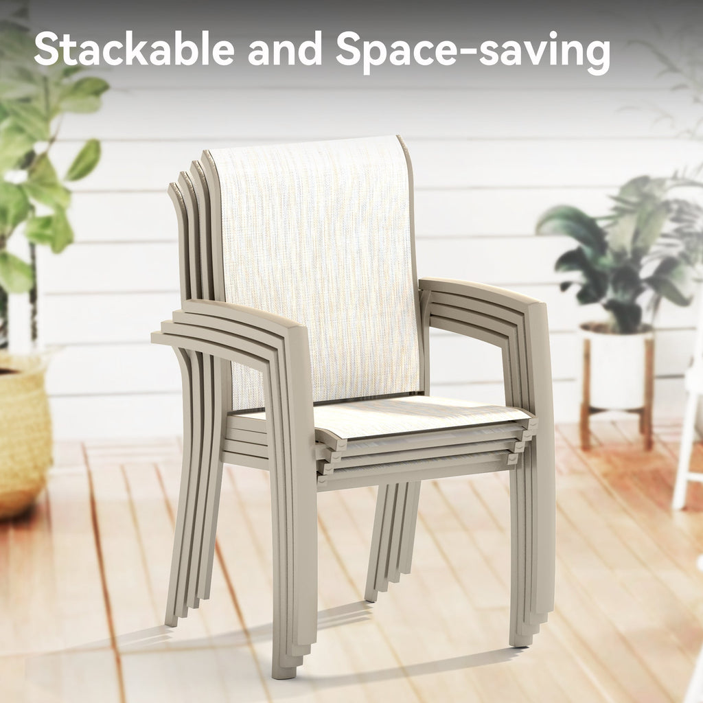 7 Pieces Patio Dining Set