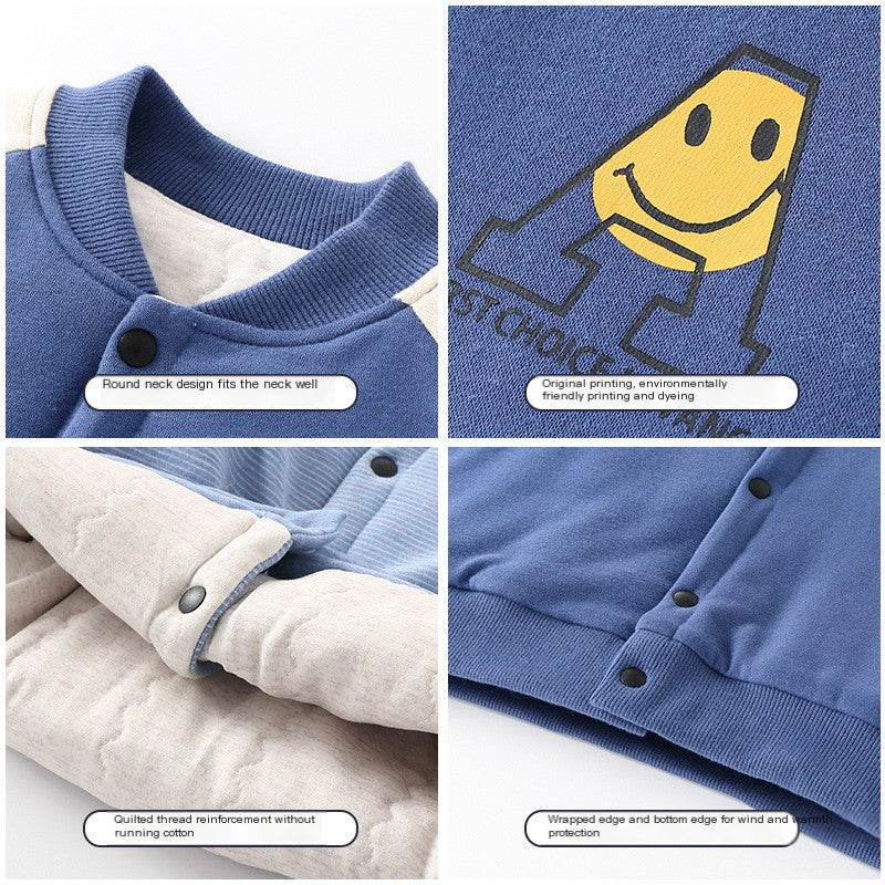 Children's Warm Cotton Jacket | For Fall and Winter - # BAAA61110013 & BOAA11210007 & GIAA21210021