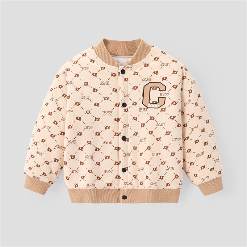 Children's Warm Cotton Jacket | For Fall and Winter - # BAAA61110013 & BOAA11210007 & GIAA21210021