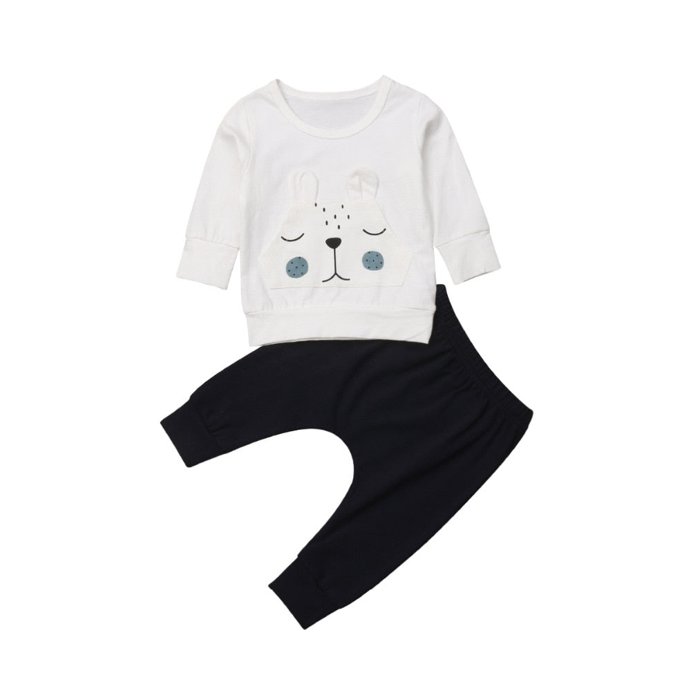Cotton Baby Boys and Girls Clothing Set | 2 Pieces - # BAAA51210076