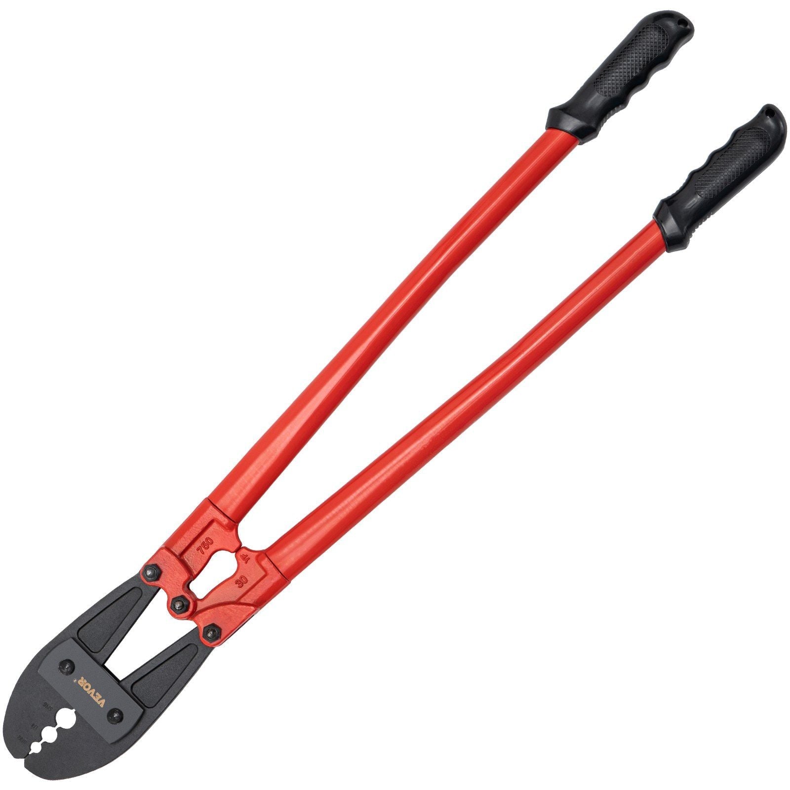 Hand Swager Crimper 30 Inch ,Swaging Tool for 5/32" 1/4" 5/16" Wire Rope,Hand Cimping Tool for Copper Aluminum Oval Sleeves and Stop Sleeves,Wire Rope Crimping Tool Swage Tool Long Handle Lab