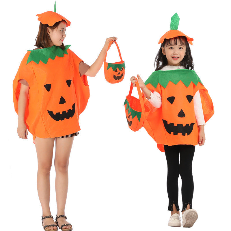 Halloween Costume Child  Pumpkin Festival Props