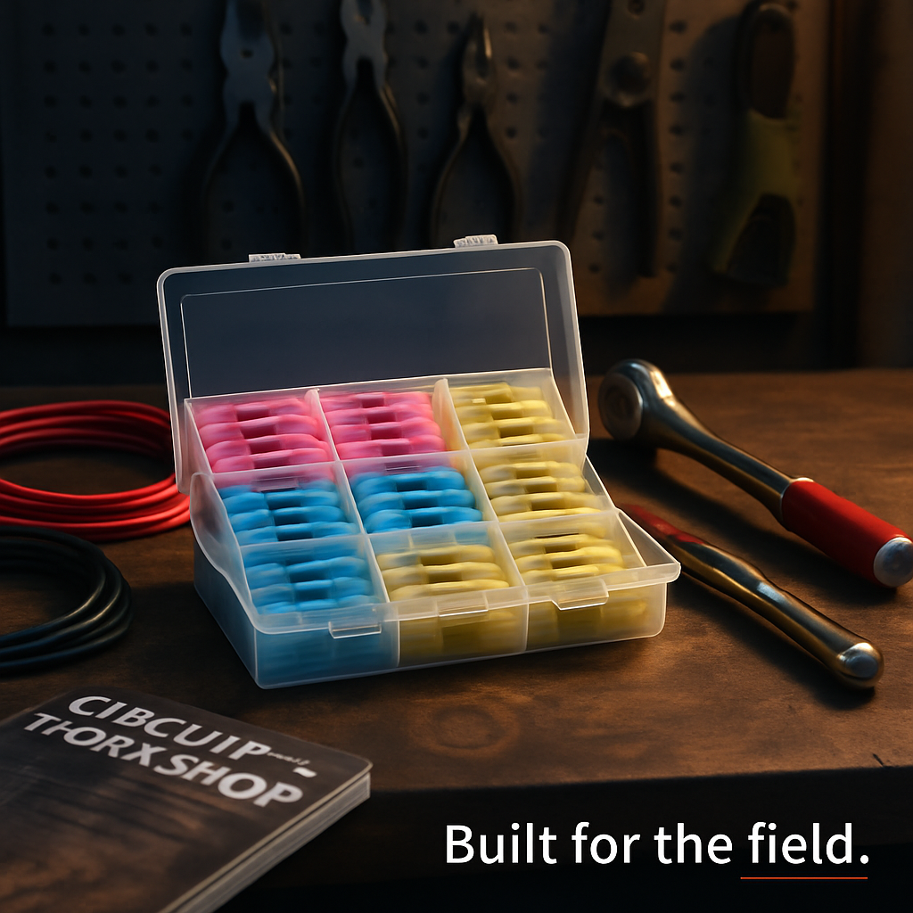 Heat Shrink Butt Connector Kit for Quick Splices