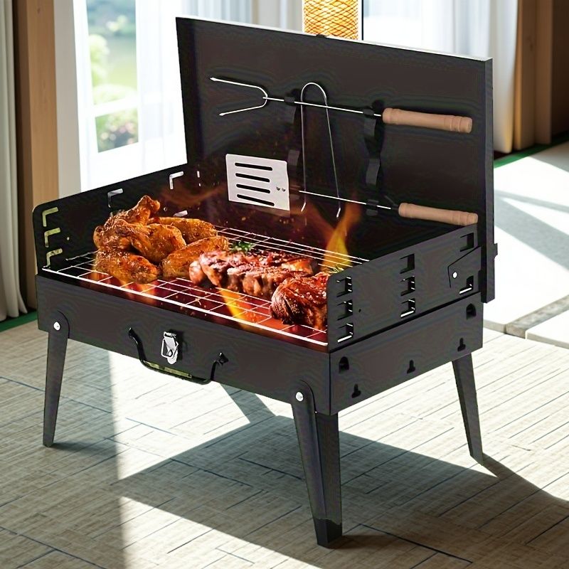 Portable Folding Charcoal BBQ Grill