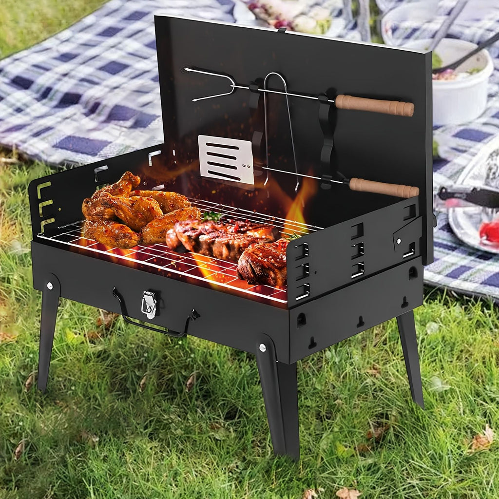Portable Folding Charcoal BBQ Grill